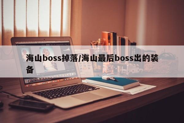 海山boss掉落/海山最后boss出的装备